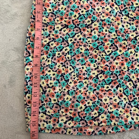 BCBGeneration Floral Print Mini Skirt Medium - Picture 7 of 9